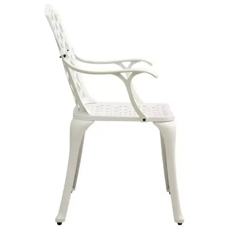 vidaXL Ensemble bistrot aluminium moulé