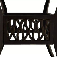 vidaXL Ensemble de bistrot Table et chaises Table de bistrot en aluminium moulé d'extérieur
