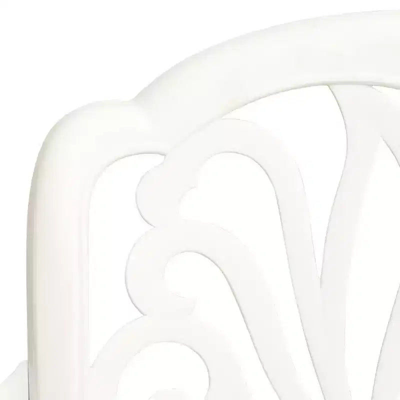 vidaXL Ensemble de bistrot Table et chaises Table de bistrot en aluminium moulé d'extérieur