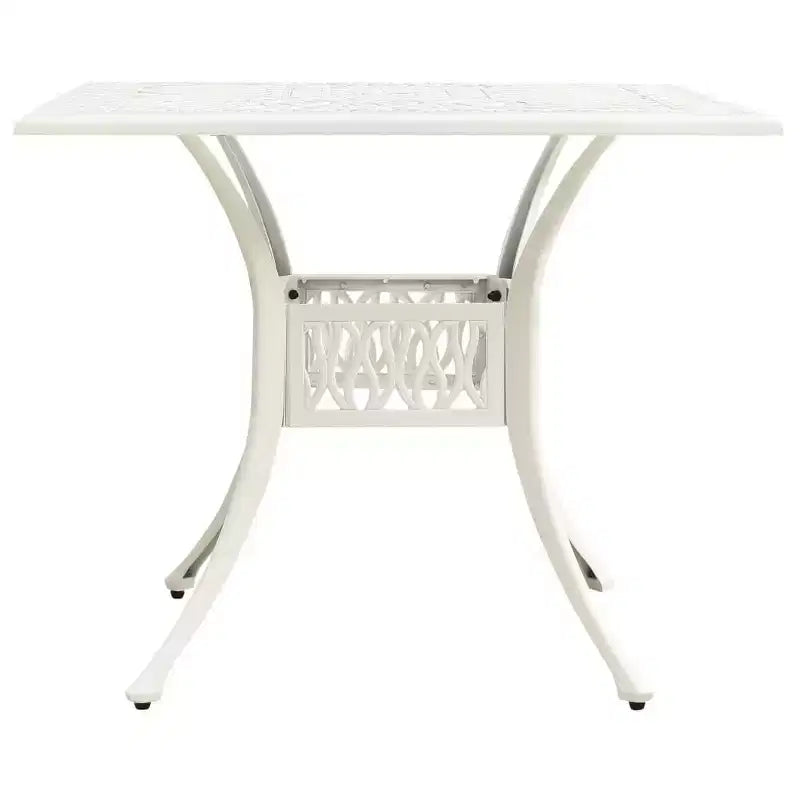 vidaXL Ensemble de bistrot Table et chaises Table de bistrot en aluminium moulé d'extérieur