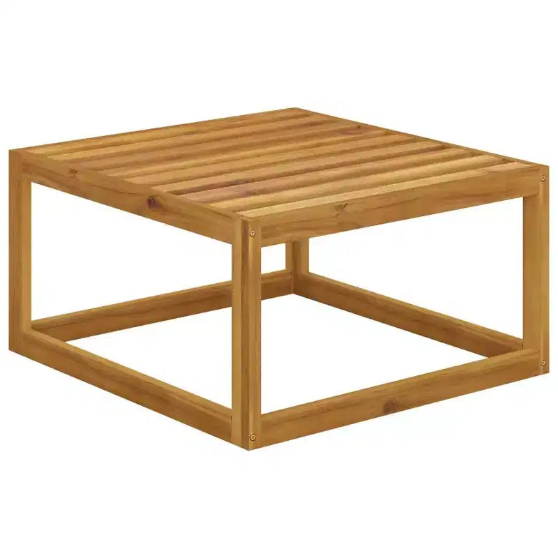 vidaXL Salon de jardin modulable avec coussins en bois d'acacia massif
