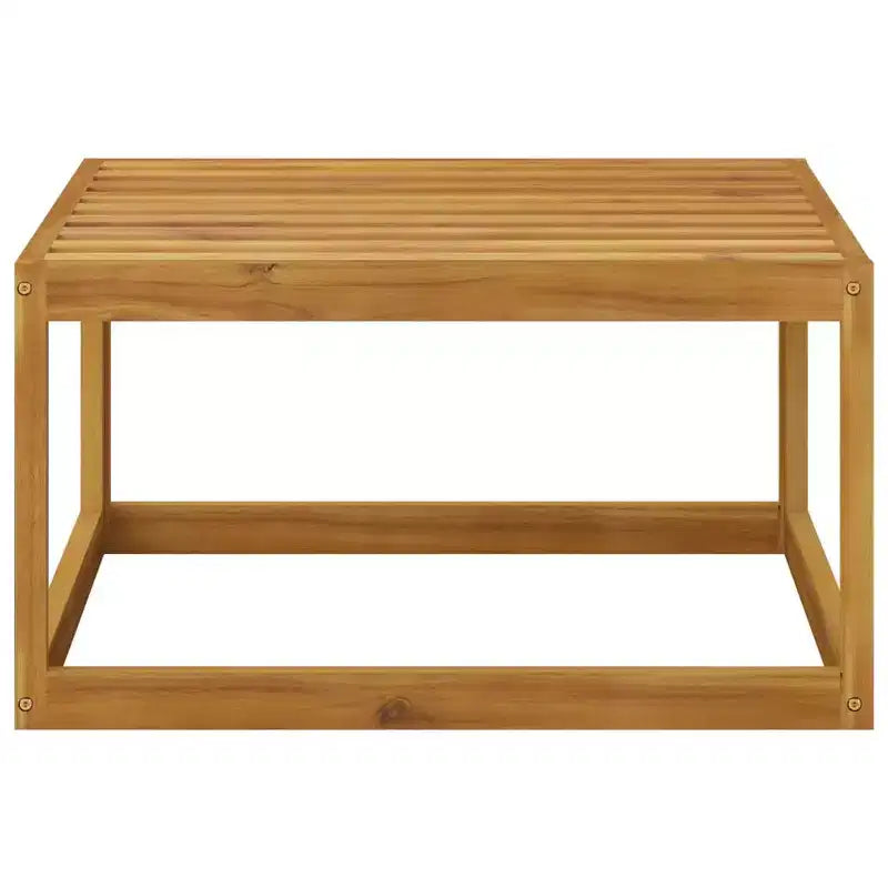 vidaXL Salon de jardin modulable avec coussins en bois d'acacia massif