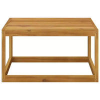 vidaXL Salon de jardin modulable avec coussins en bois d'acacia massif