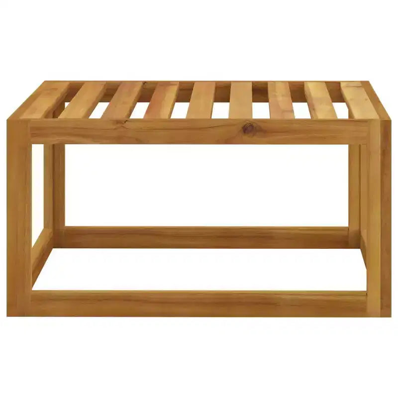 vidaXL Salon de jardin modulable avec coussins en bois d'acacia massif