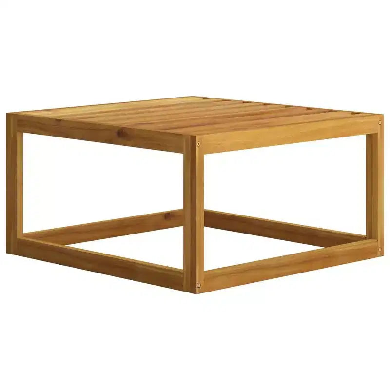 vidaXL Salon de jardin modulable avec coussins en bois d'acacia massif