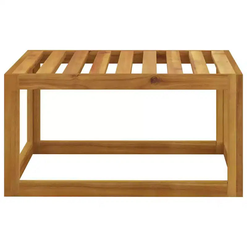 vidaXL Salon de jardin modulable avec coussins en bois d'acacia massif