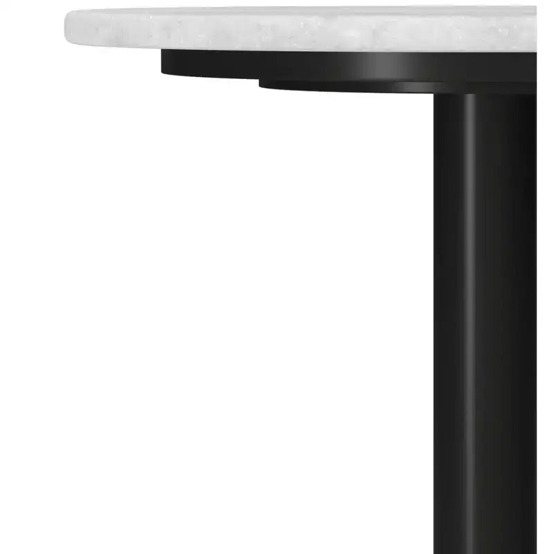 Table d'appoint moderne Ryan 16 po de large