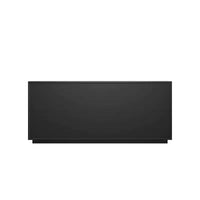 JVNOXK Buffet moderne à quatre portes de 150 cm, meuble de rangement rectangulaire avec dispositif anti-basculement indépendant, adapté aux cuisines, noir
