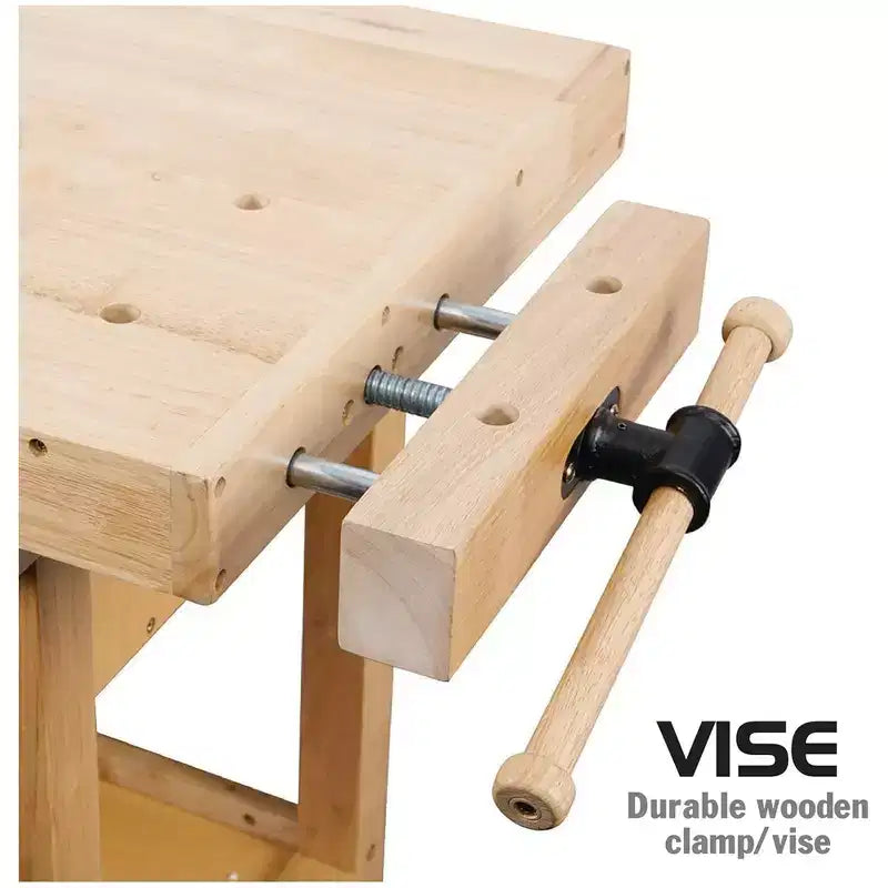 Olympia Tools établi en bois dur 60 caoutchouc, 4 tiroirs, capacité de charge 450 lbs