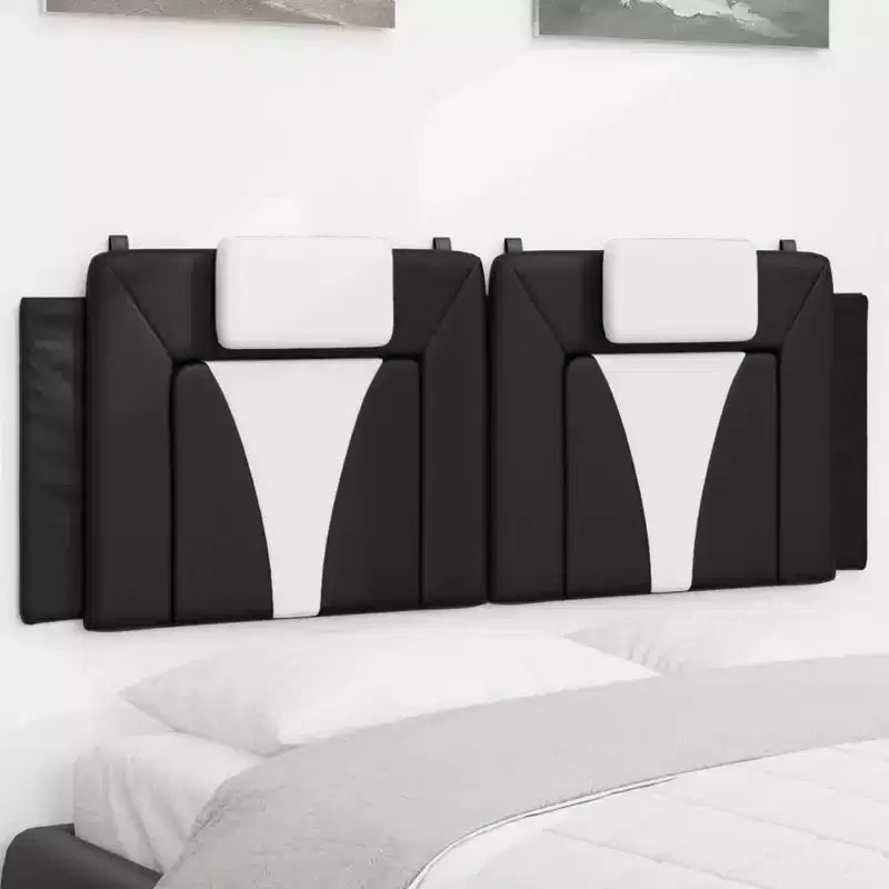 Coussin de tête de lit vidaXL suspendu, dossier à oreiller rembourré pour chambre, similicuir