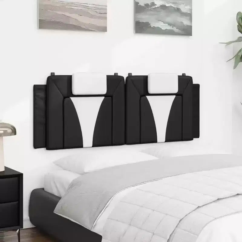 Coussin de tête de lit vidaXL suspendu, dossier à oreiller rembourré pour chambre, similicuir