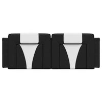 Coussin de tête de lit vidaXL suspendu, dossier à oreiller rembourré pour chambre, similicuir