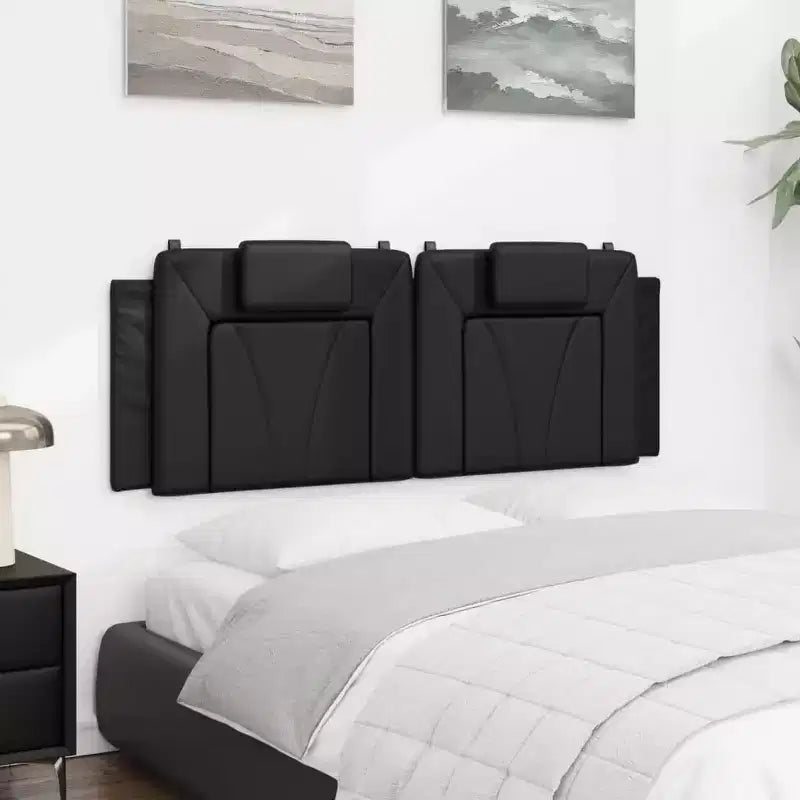 Coussin de tête de lit vidaXL suspendu, dossier à oreiller rembourré pour chambre, similicuir