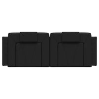 Coussin de tête de lit vidaXL suspendu, dossier à oreiller rembourré pour chambre, similicuir