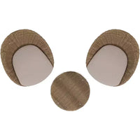 Drew Ensemble bistro pivotant - Intérieur/Extérieur - PAT7544 - Naturel/Taupe - Safavieh
