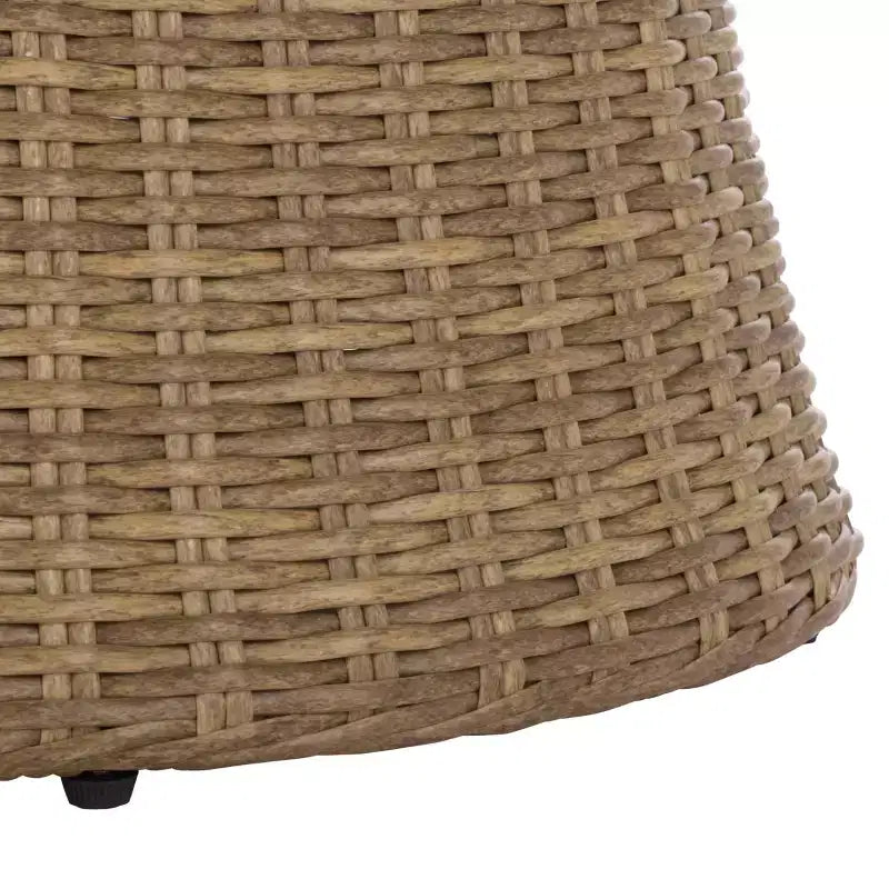 Drew Ensemble bistro pivotant - Intérieur/Extérieur - PAT7544 - Naturel/Taupe - Safavieh