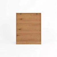 JVNOXK Meuble à chaussures à quatre niveaux, étagère à chaussures autoportante en bois, avec deux portes d'armoire blanches et des étagères réglables, idéal pour les entrées