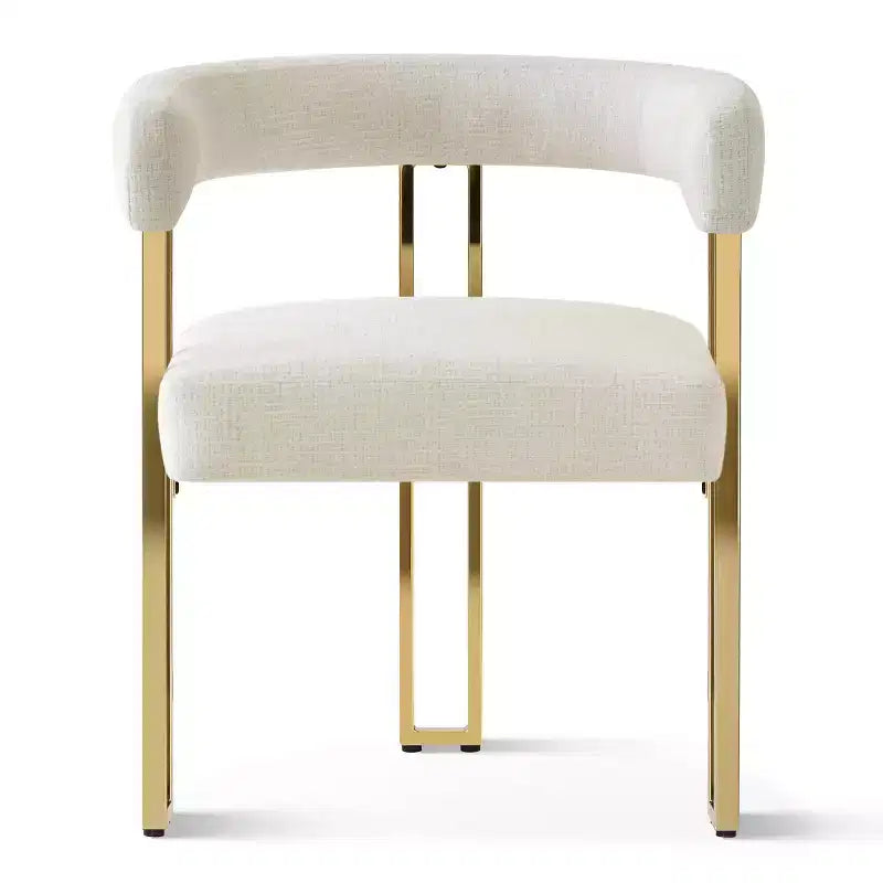 Ensemble table à manger ronde extensible en ovale avec 4 fauteuils en velours, design moderne à piédestal, jusqu'à 8 personnes - Panipeachy