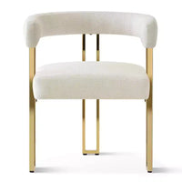Ensemble table à manger ronde extensible en ovale avec 4 fauteuils en velours, design moderne à piédestal, jusqu'à 8 personnes - Panipeachy