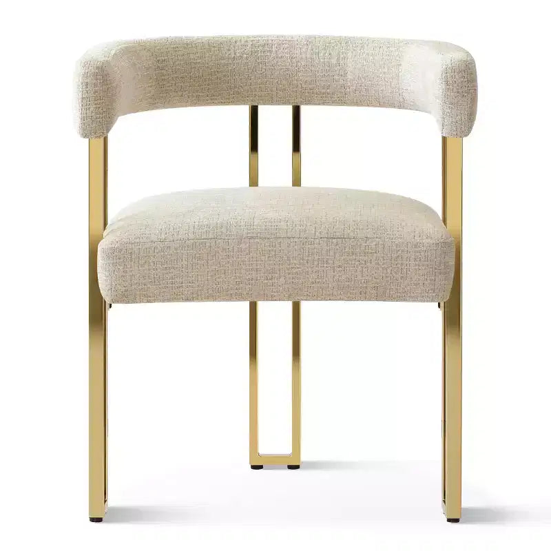 Ensemble table à manger ronde extensible en ovale avec 4 fauteuils en velours, design moderne à piédestal, jusqu'à 8 personnes - Panipeachy