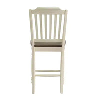Tabourets de comptoir bicolores Countryside - Lot de 2 - iNSPIRE Q