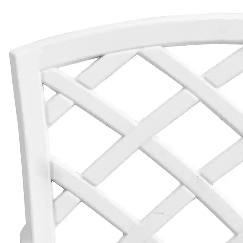 vidaXL Salon de jardin 3 pcs Aluminium Mobilier d'extérieur Terrasse Patio