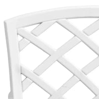 vidaXL Salon de jardin 3 pcs Aluminium Mobilier d'extérieur Terrasse Patio