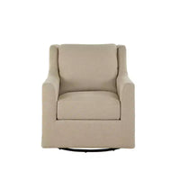 Halden Nailhead Swivel Accent Chair - iNSPIRE Q