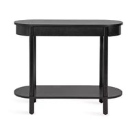 Console Koji Capsule Kate and Laurel, 36x14x30, Noir
