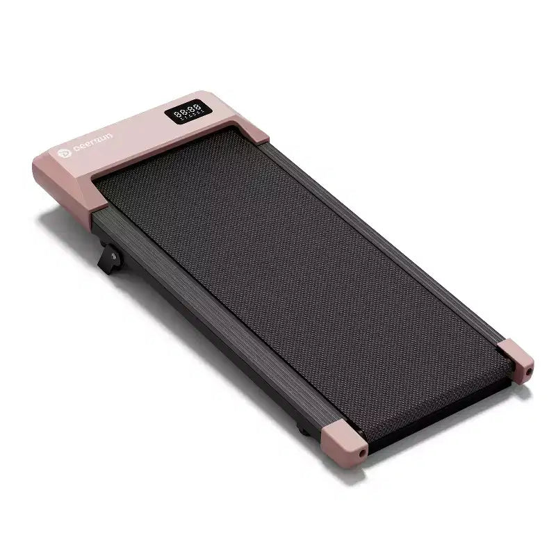 DeerRun Q2 Tapis de marche compact 7 % d'inclinaison pour bureau avec application et affichage LED, bande de 38*90cm