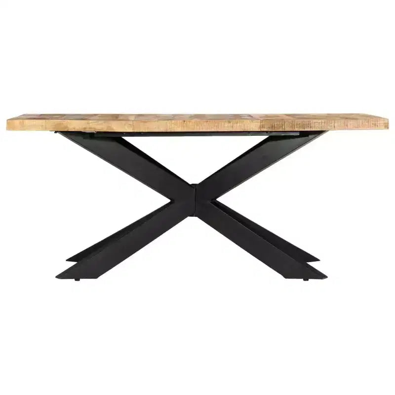 vidaXL Table de salle à manger - bois massif récupéré