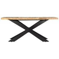 vidaXL Table de salle à manger - bois massif récupéré