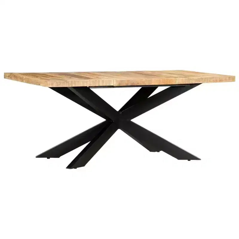 vidaXL Table de salle à manger - bois massif récupéré