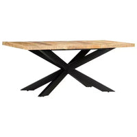 vidaXL Table de salle à manger - bois massif récupéré