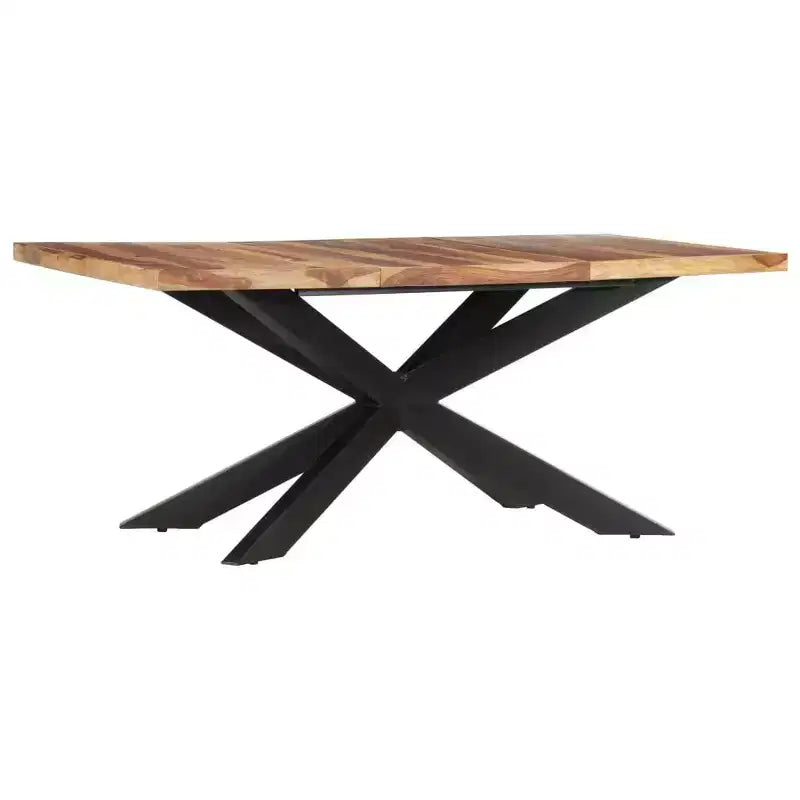 vidaXL Table de salle à manger - bois massif récupéré