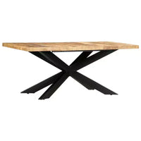 vidaXL Dining Table - Solid Reclaimed Wood