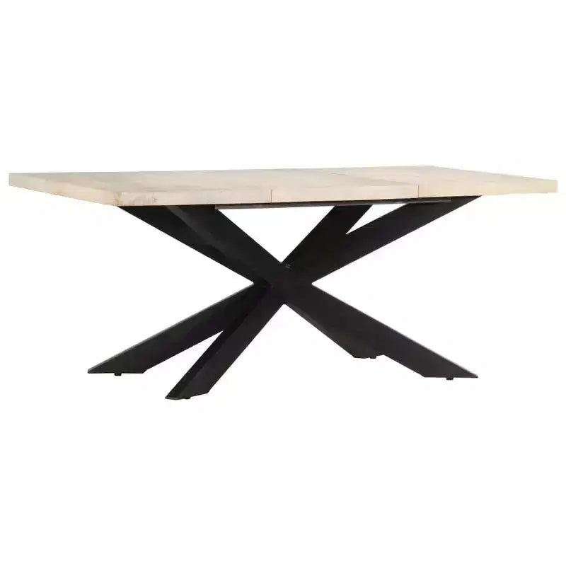 vidaXL Table de salle à manger - bois massif récupéré