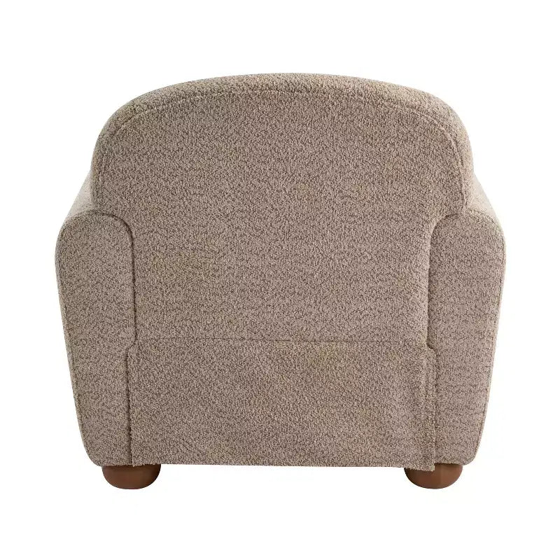 Christopher Knight Home Yannis Fauteuil d'appoint moderne rembourré en bois avec accoudoirs Rom (lot de 2)