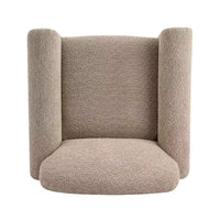 Christopher Knight Home Yannis, fauteuil d'appoint moderne en bois rembourré avec accoudoirs Rom (Lot de 2)