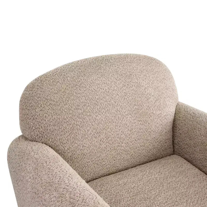 Christopher Knight Home Yannis Fauteuil d'appoint moderne rembourré en bois avec accoudoirs Rom (lot de 2)