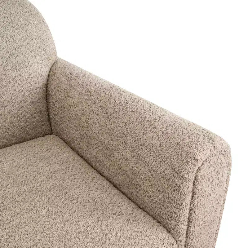 Christopher Knight Home Yannis Fauteuil d'appoint moderne rembourré en bois avec accoudoirs Rom (lot de 2)