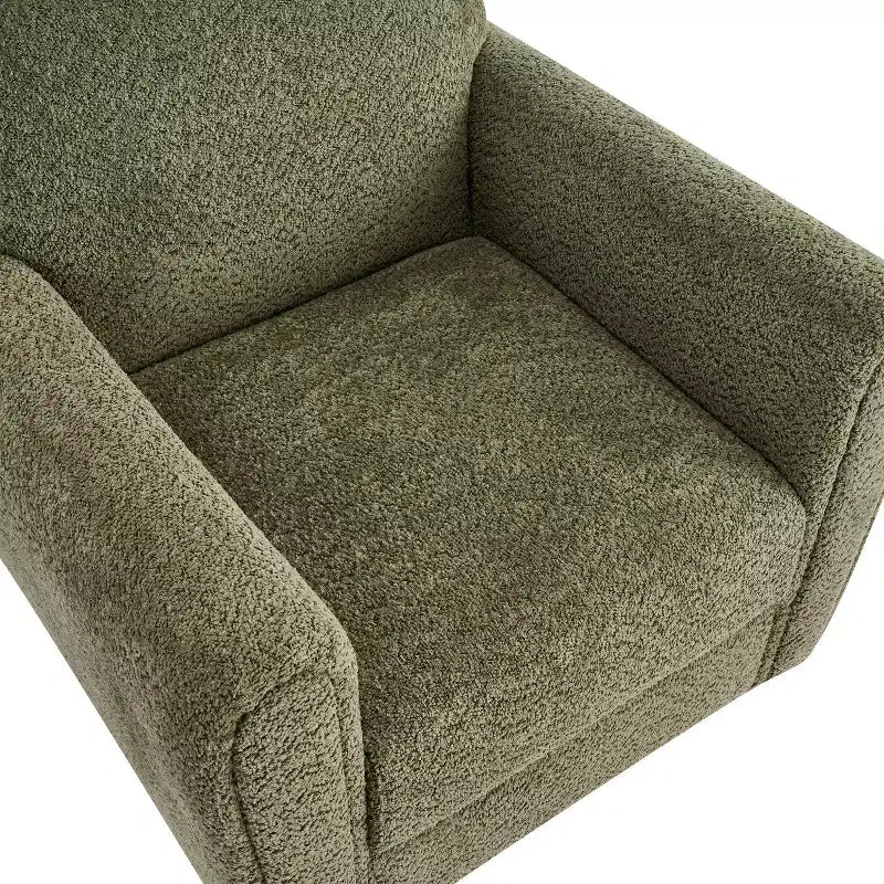 Christopher Knight Home Yannis Fauteuil d'appoint moderne rembourré en bois avec accoudoirs Rom (lot de 2)