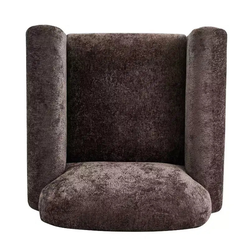 Christopher Knight Home Yannis Fauteuil d'appoint moderne rembourré en bois avec accoudoirs Rom (lot de 2)
