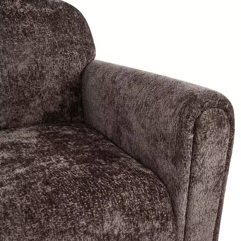 Christopher Knight Home Yannis Fauteuil d'appoint moderne rembourré en bois avec accoudoirs Rom (lot de 2)