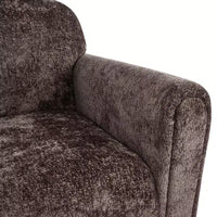Christopher Knight Home Yannis, fauteuil d'appoint moderne en bois rembourré avec accoudoirs Rom (Lot de 2)