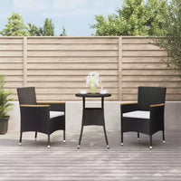 vidaXL Ensemble bistro de jardin