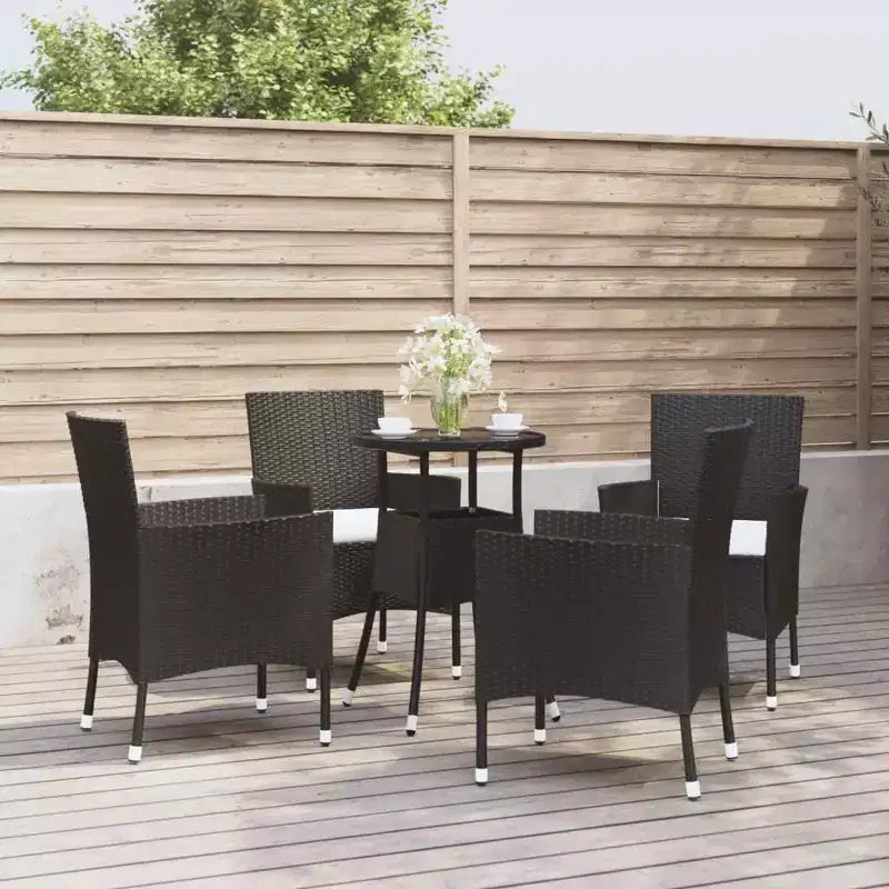 vidaXL Ensemble bistro de jardin