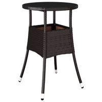 vidaXL Ensemble bistro de jardin