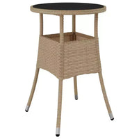 vidaXL Ensemble bistro de jardin
