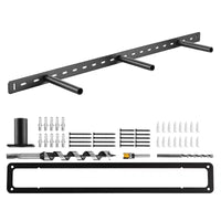 Support d'Étagère Flottante VEVOR, 1 Unité, Capacité de Charge 86 kg (190 lb), 863,6x157,4x38,1 mm (34x6,2x1,5 po), Robuste et Dissimulé, Montage Mural, Noir
